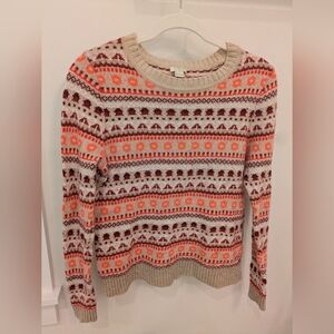 J. Crew Fair Isle Sweater